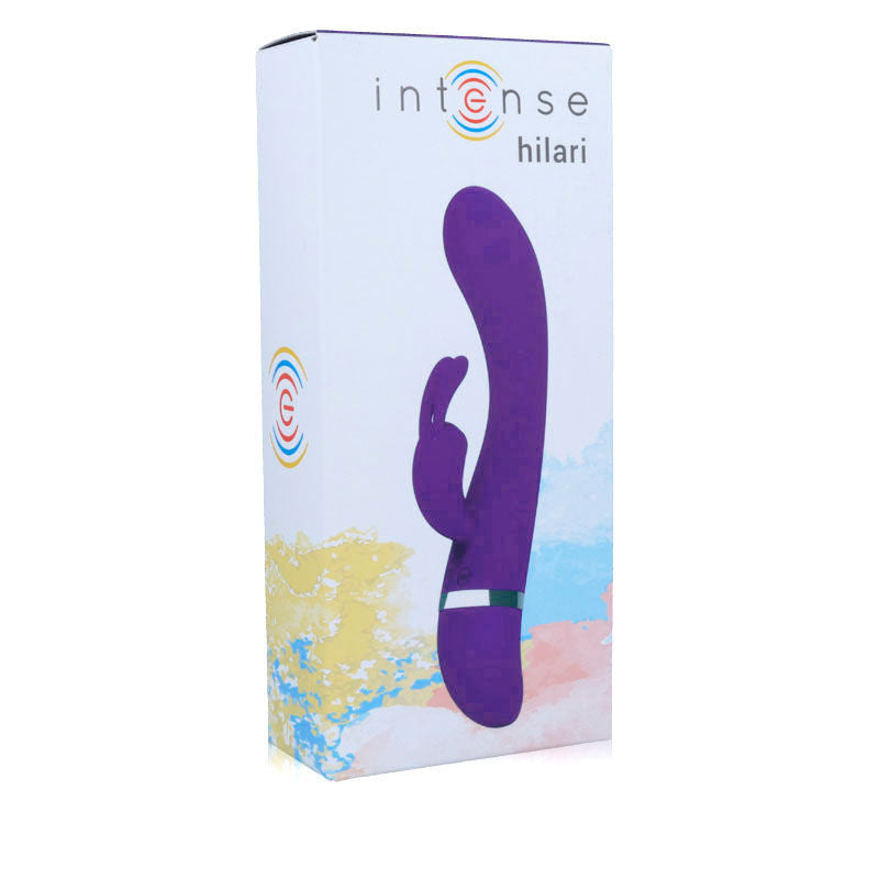 INTENSO - VIBRATORE HILARI LILLA SILICONE LUXE