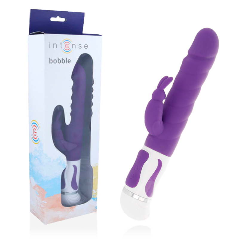 INTENSE - VIBRATORE BOBBLE ROTATOR LILLA SILICONE