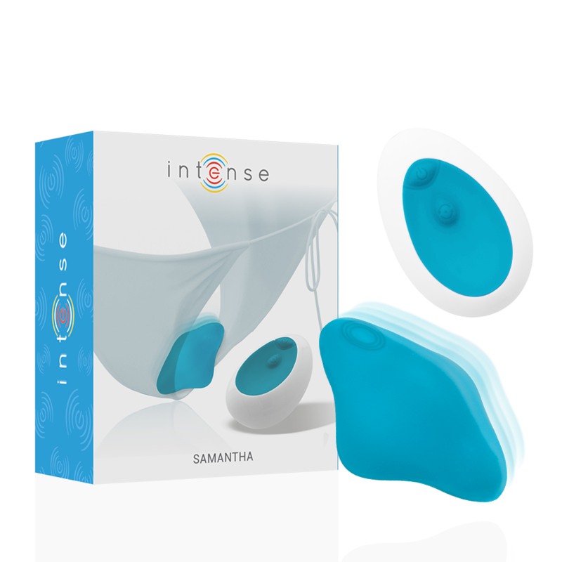 INTENSE - SAMANTHA PANTIE TELECOMANDO BLU