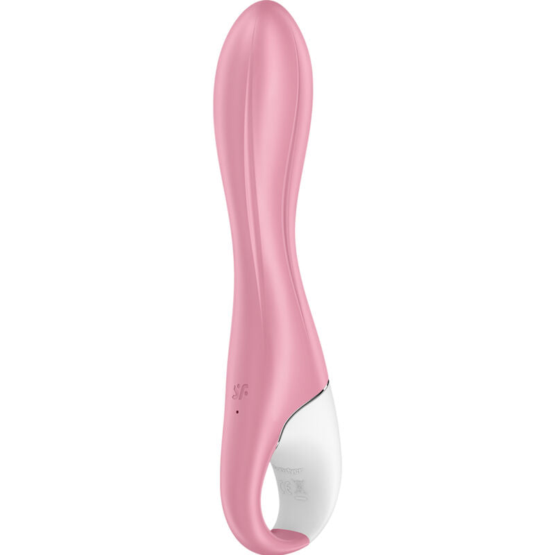 SATISFYER - VIBRATORE CON POMPA D'ARIA 2 ROSA