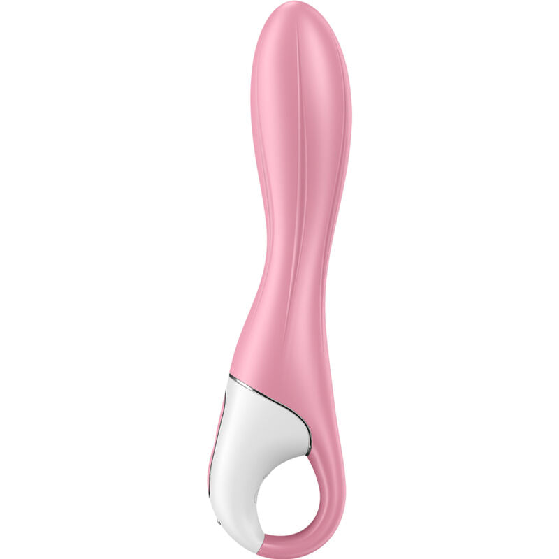 SATISFYER - VIBRATORE CON POMPA D'ARIA 2 ROSA