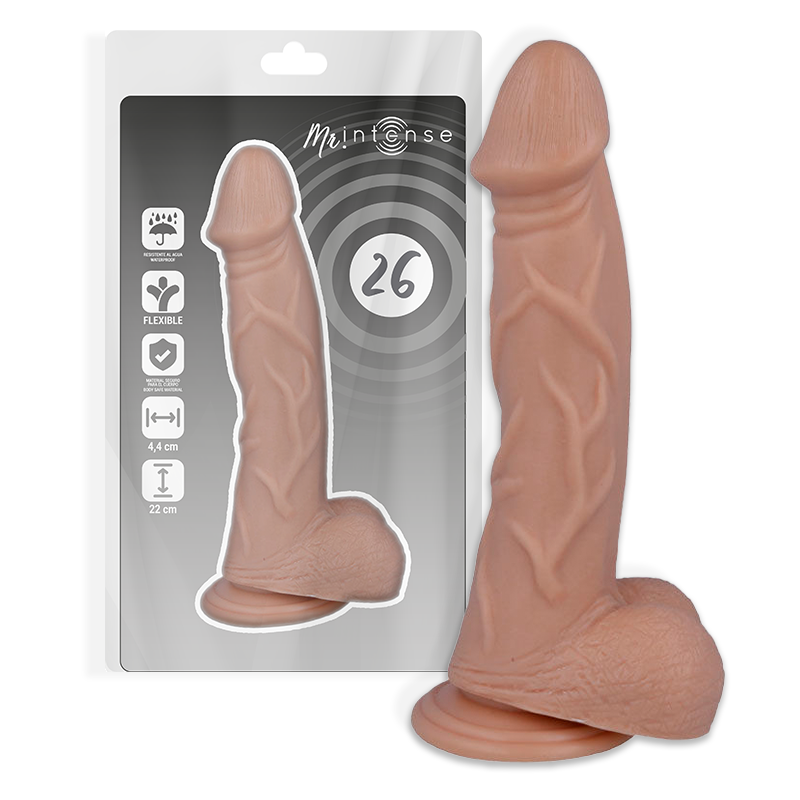 MR INTENSE - 26 CAZZI REALISTICI 22 CM -O- 4,4 CM