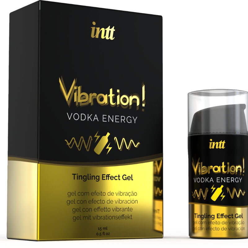 INTT - POTENTE ESTIMULANTE ÍNTIMO LÍQUIDO GEL VIBRADOR VODKA 15ML