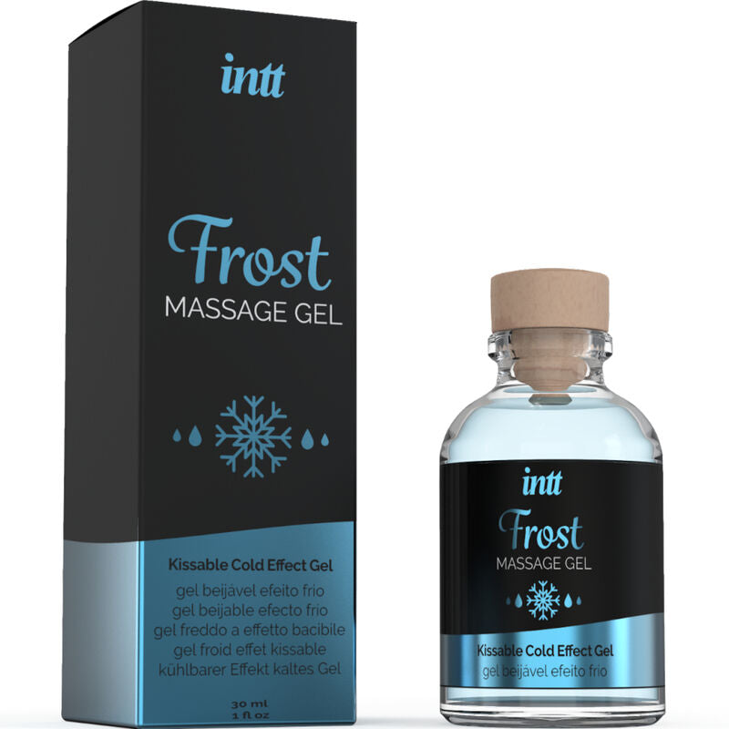 INTT MASAJE Y SEXO ORAL - GEL DE MASAJE SABOR A MENTA EFECTO FRÍO INTENSO