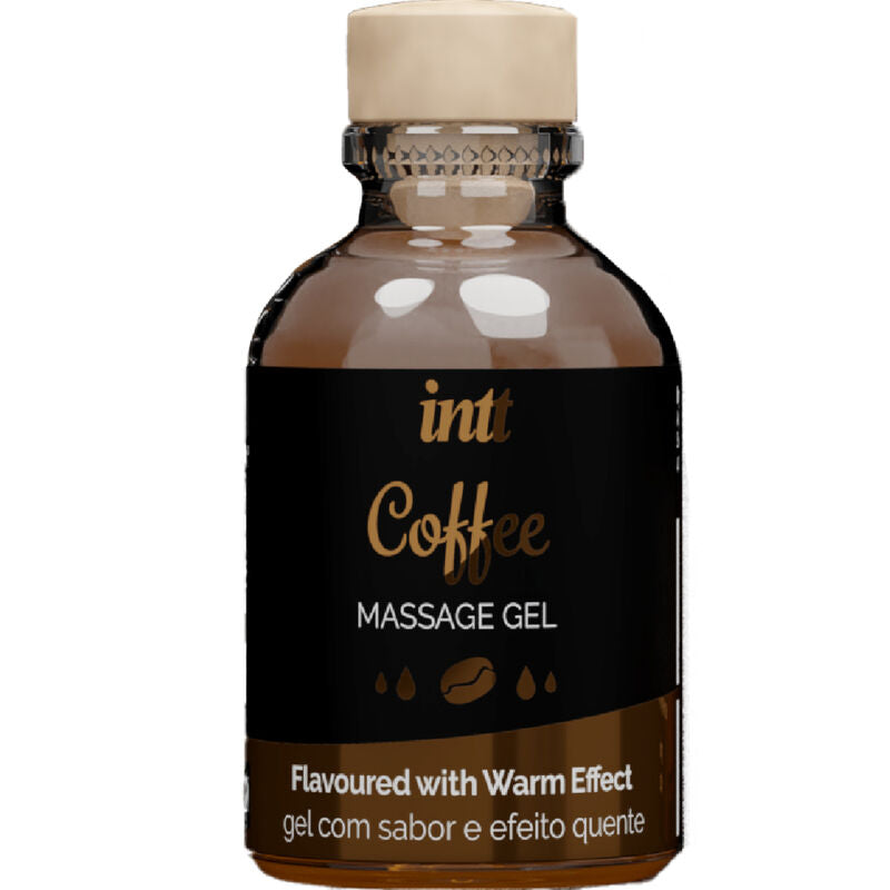 MASSAGGIO INTT E SESSO ORALE - GEL PER MASSAGGI AL GUSTO DI CAFFÈ EFFETTO CALDO