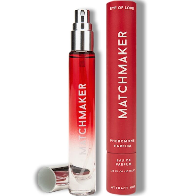 PERFUME CON FEROMONAS DE DIAMANTE ROJO MATCHMAKER EYE OF LOVE 10 ML