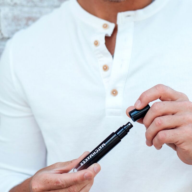 PERFUME CON FEROMONAS DE DIAMANTE NEGRO MATCHMAKER - EYE OF LOVE - ATRAELOS - 10 ML