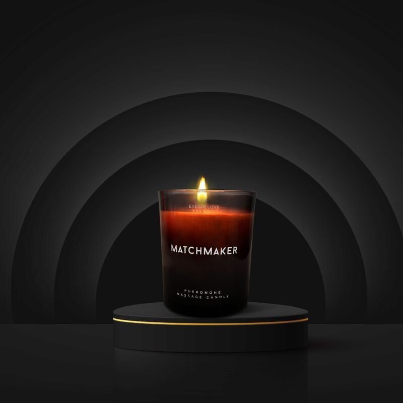 EYE OF LOVE - MATCHMAKER BLACK DIAMOND CANDELA DA MASSAGGIO ATTRACT HER 150 ML