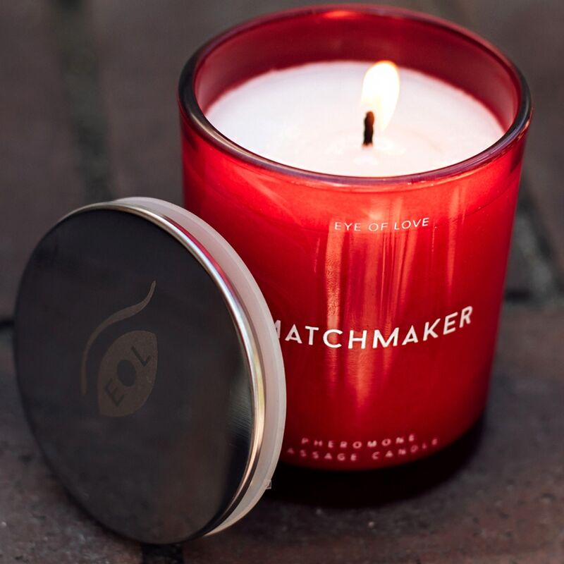 EYE OF LOVE - MATCHMAKER CANDELA DA MASSAGGIO RED DIAMOND ATTRACT HIM 150 ML
