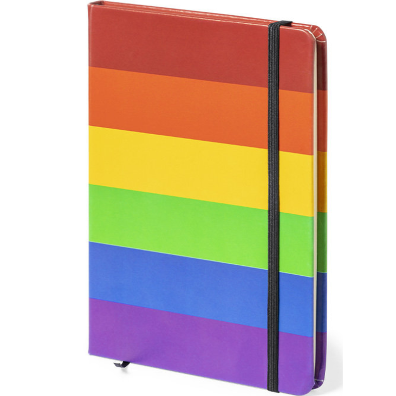 QUADERNO CON BANDIERA LGBT PRIDE 15 x 21