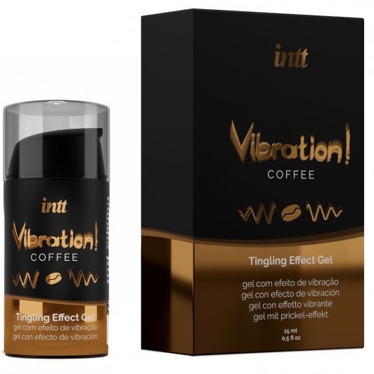 MASSAGGIO INTT E SESSO ORALE - GEL PER MASSAGGI AL GUSTO DI CAFFÈ EFFETTO CALDO