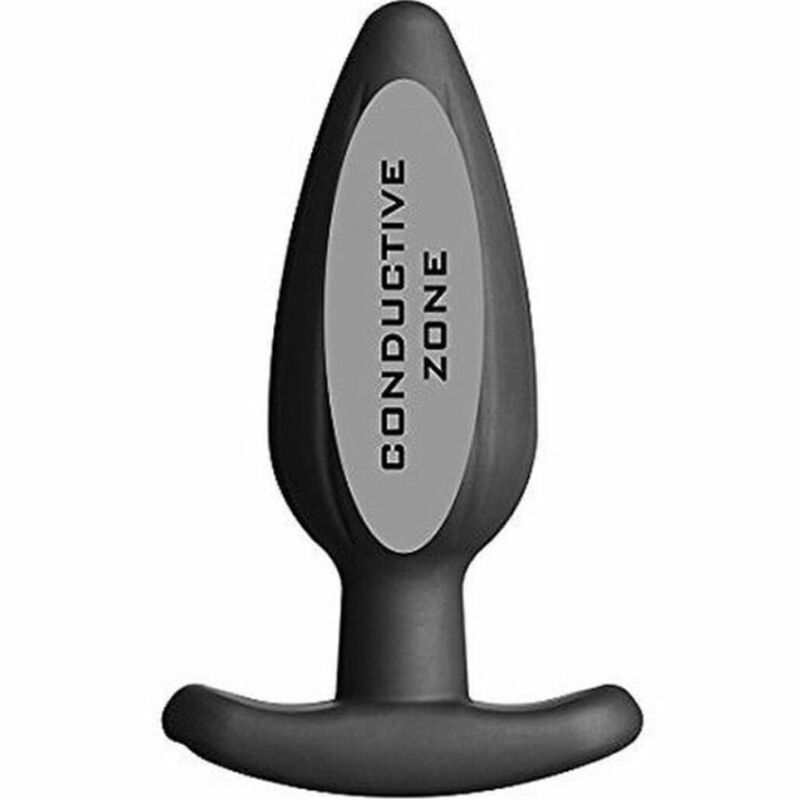 ELECTRASTIM - DIlatatore anale in silicone nero grande