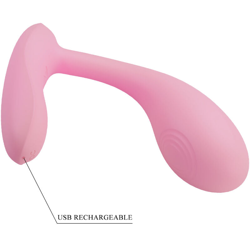 PRETTY LOVE - BAIRD G-SPOT 12 VIBRAZIONI APP RICARICABILE ROSA