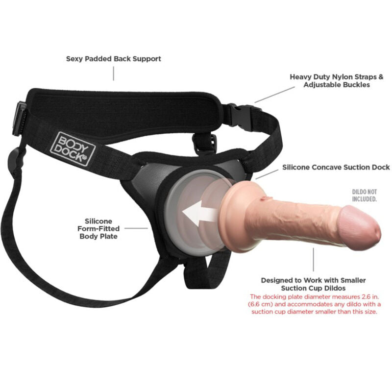 PIPEDREAMS - MINI ARNÉS BODY DOCK ELITE