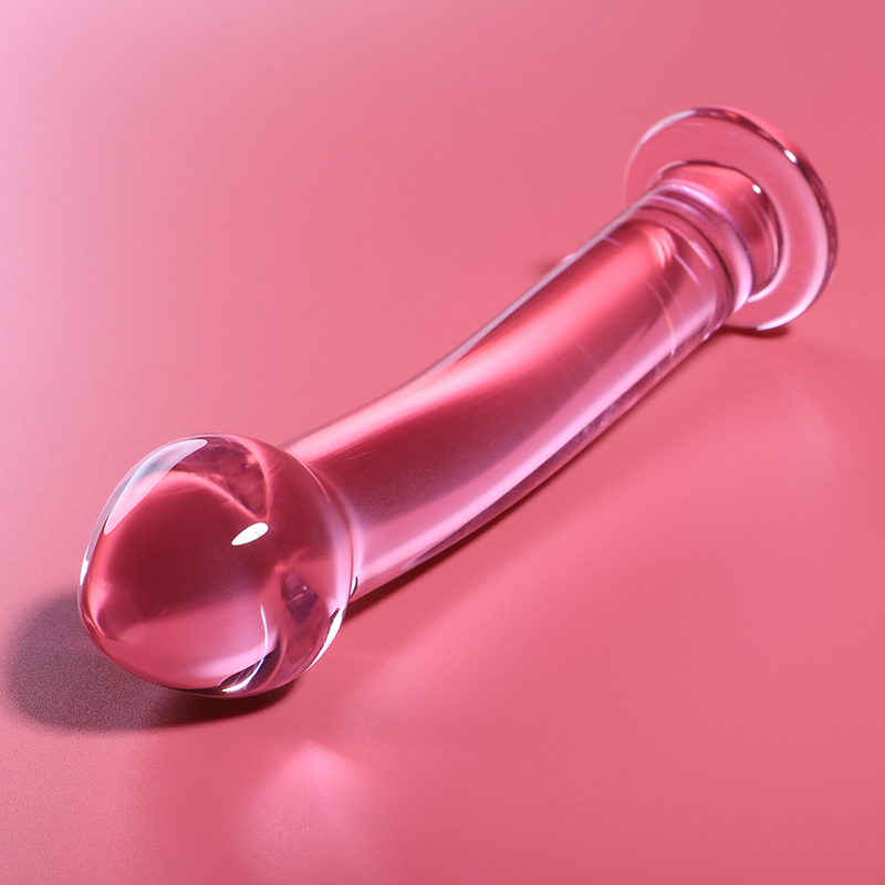NEBULA SERIES BY IBIZA - MODELO 11 DILDO CRISTAL TRANSPARENTE 16 CM -O- 3 CM
