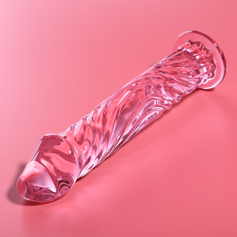 NEBULA SERIES BY IBIZA - MODELO 12 DILDO CRISTAL TRANSPARENTE 17 CM -O- 3.5 CM