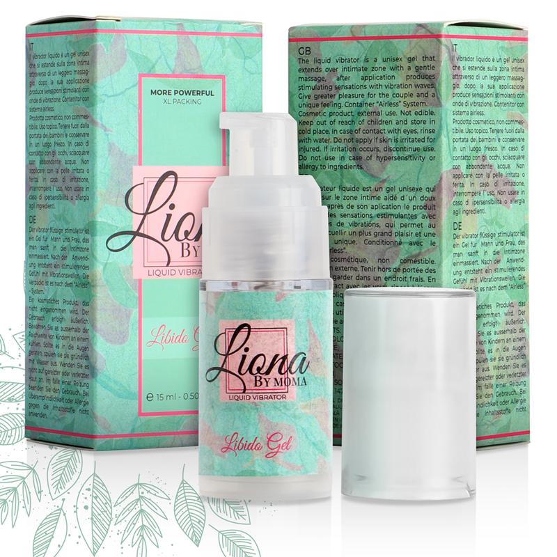 LIONA BY MOMA - GEL LIQUIDO VIBRATORE 15 ML