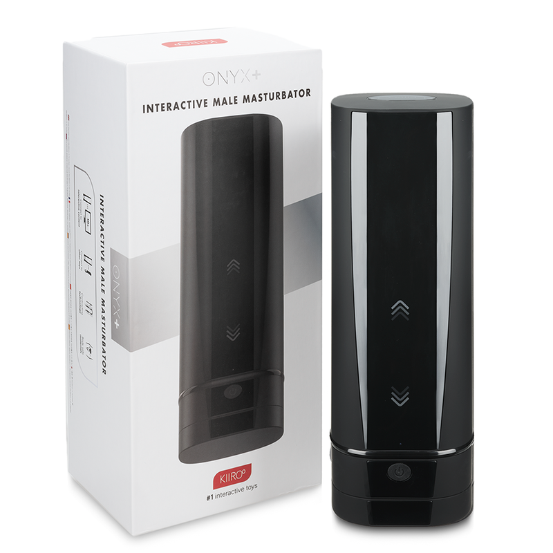 KIIROO - ONYX+ MASTURBATORE TELEDILDONICO CON TEXTURE IN PELLE