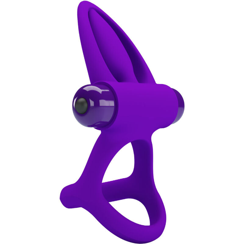 PRETTY LOVE - ANELLO VIBRATORE 10 VIBRAZIONI SILICONE VIOLA