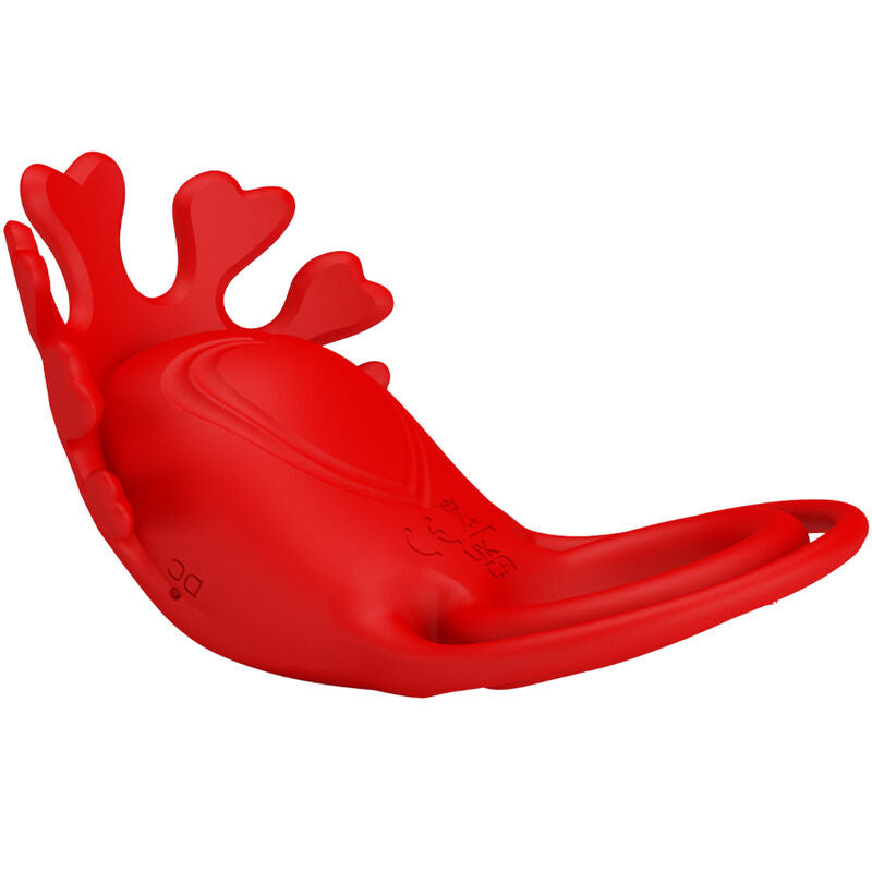 PRETTY LOVE - RUBEN ANELLO VIBRATORE 7 VIBRAZIONI SILICONE ROSSO