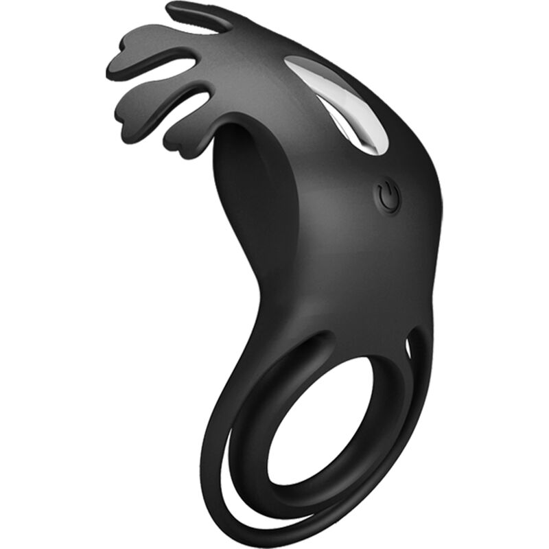 PRETTY LOVE - RUBEN ANELLO VIBRATORE 7 VIBRAZIONI SILICONE NERO