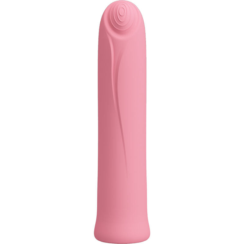PRETTY LOVE - CURTIS MINI SUPER POWER VIBRATOR 12 VIBRAZIONI IN SILICONE ROSA