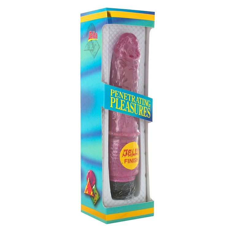 SEVEN CREATIONS - VIBRATORE JELLY LILAC FLEX