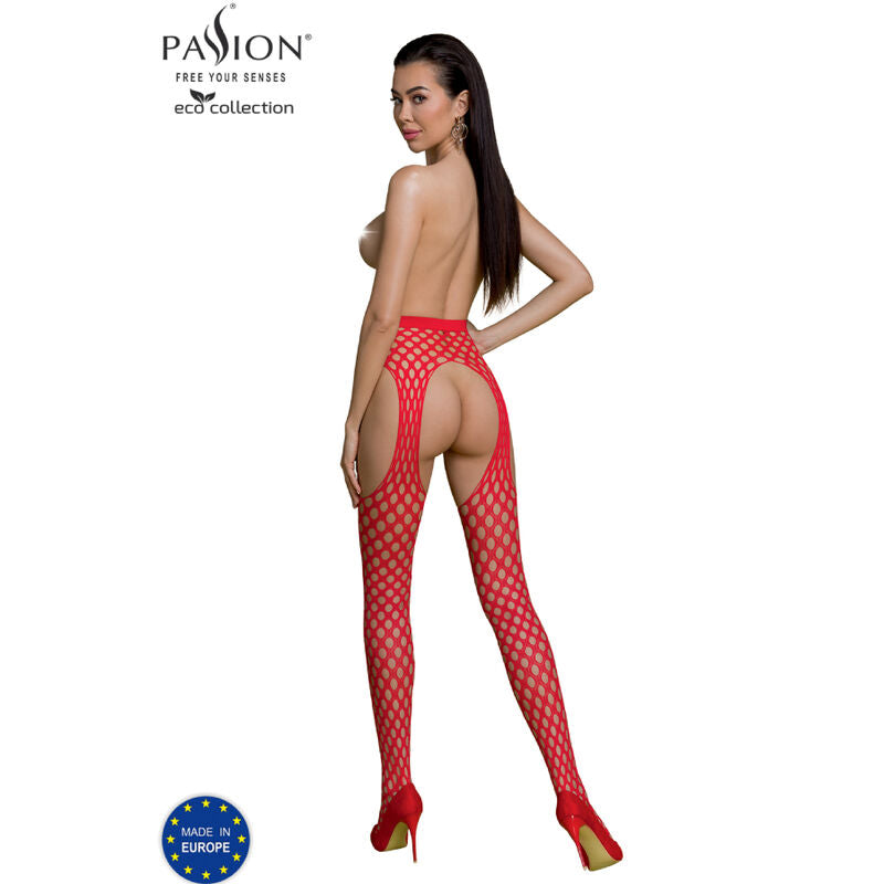 PASSION - BODYSTOCKING ECO COLECCIÓN ECO S003 ROJO