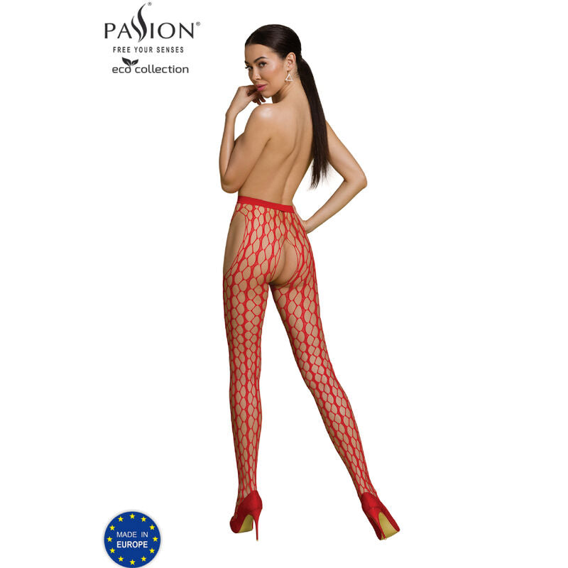 PASSION - BODYSTOCKING ECO COLECCIÓN ECO S007 ROJO