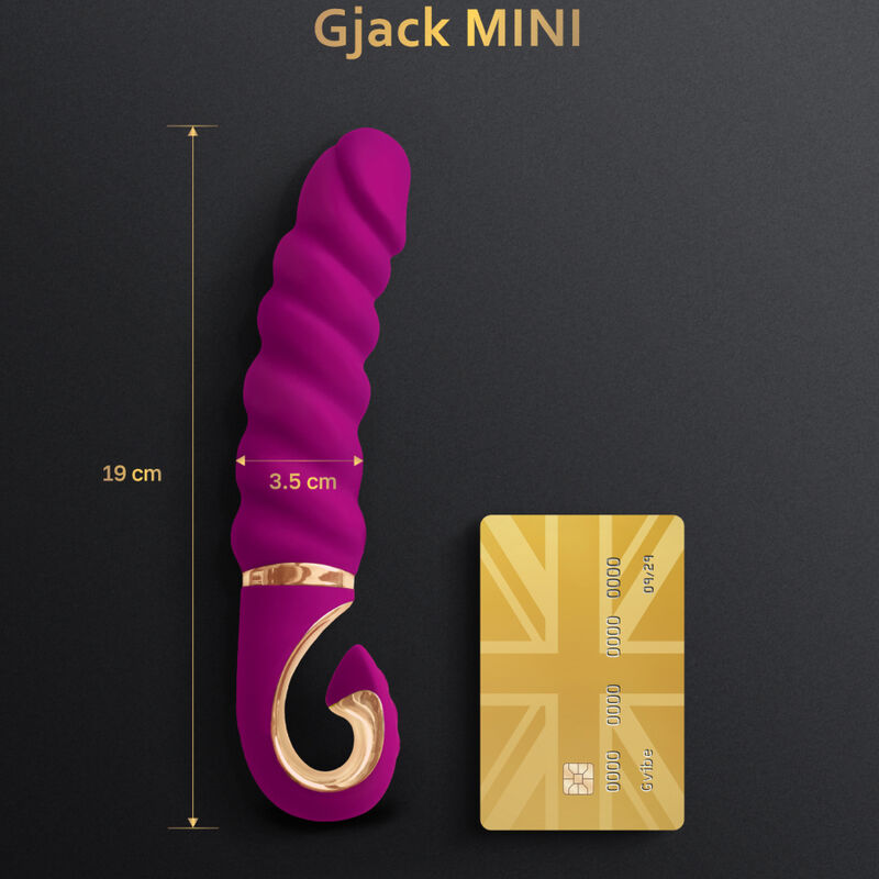 G-VIBE - GJACK MINI VIBRATORE IN SILICONE VIOLA