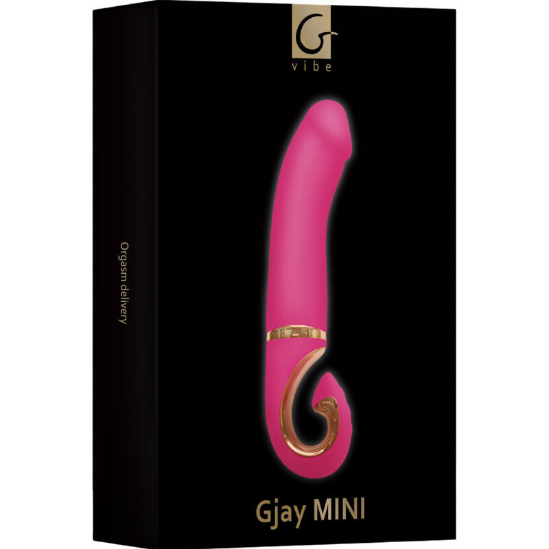 G-VIBE - GJAY MINI VIBRATORE IN SILICONE ROSA