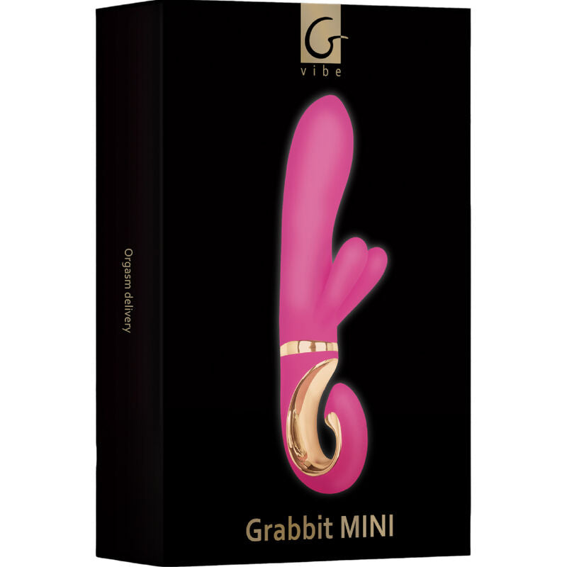 G-VIBE - GRABBIT MINI VIBRATORE IN SILICONE ROSA