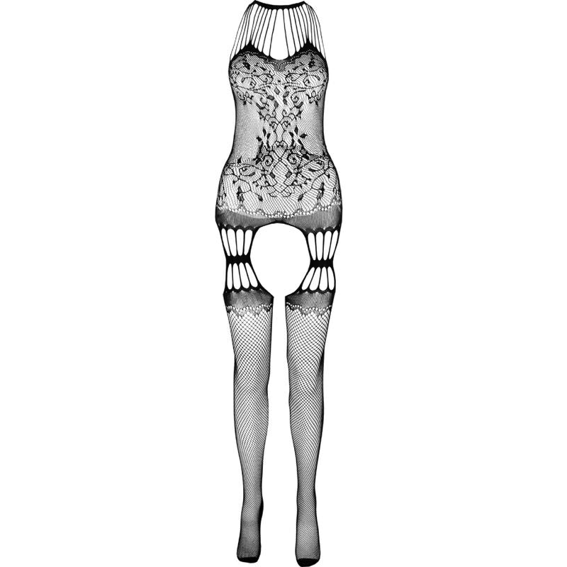 PASIÓN - BS095 BODYSTOCKING NEGRO TALLA ÚNICA