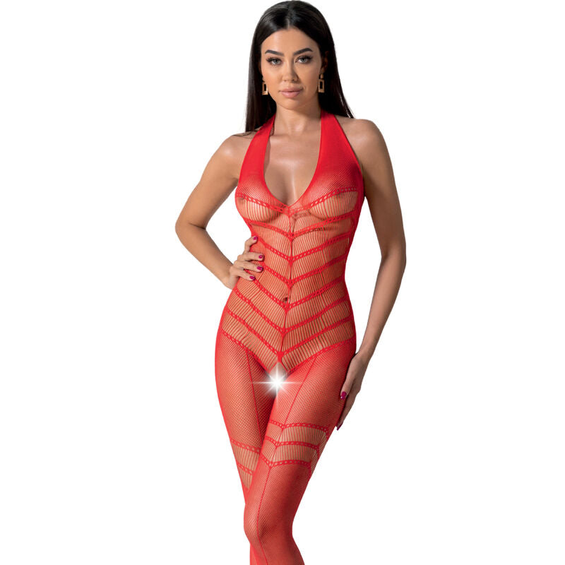 PASSION - BS100 BODYSTOCKING NERO TAGLIA UNICA