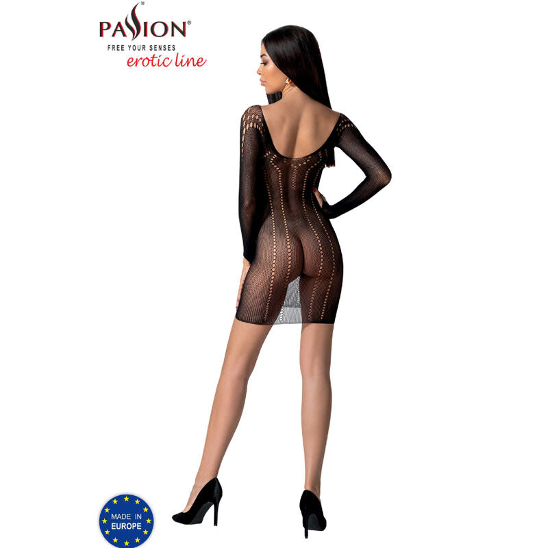PASIÓN - BS101 BODYSTOCKING NEGRO TALLA ÚNICA