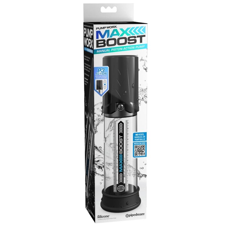 PUMP WORX - MAX BOOST NERO