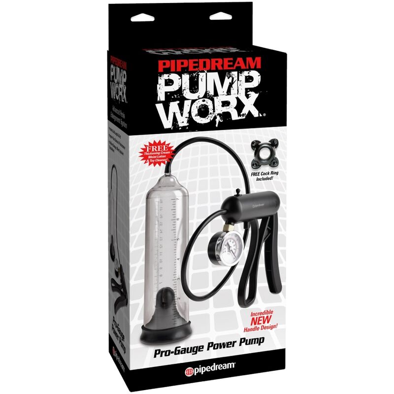 PUMP WORX - POMPA DI POTENZA PRO-GAUGE TRASPARENTE