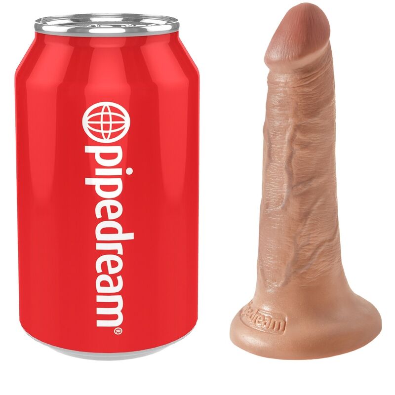 KING COCK - PENE REALISTA 12 CM CARAMELO