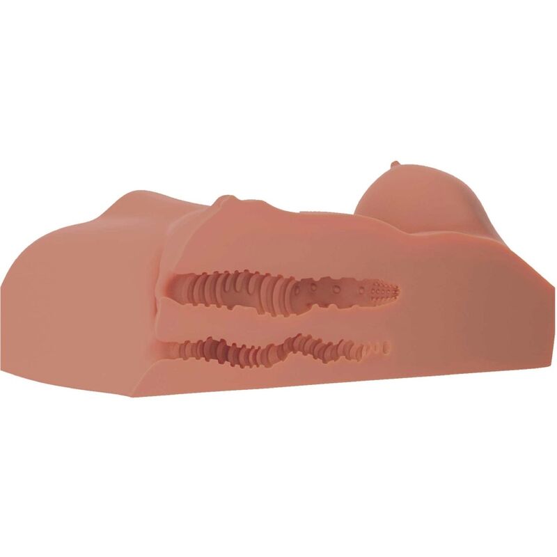 PDX PLUS - MASTURBATORE FEMMINILE TORSO DOPPIO INGRESSO CANDY