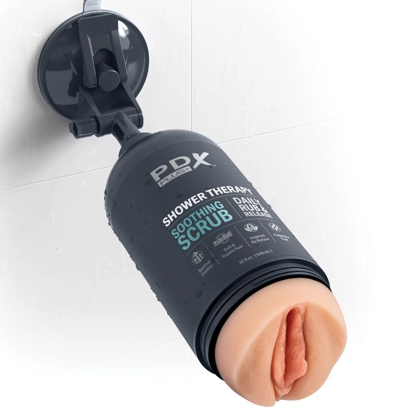 PDX PLUS - STROKER MASTURBATOR DESIGN DISCRETO DELLA BOTTIGLIA SHAMPOO SCRUB LENITIVO