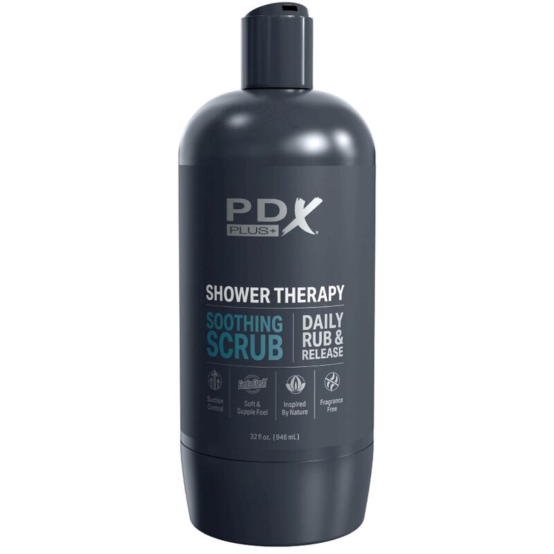 PDX PLUS - STROKER MASTURBATOR DESIGN DISCRETO DELLA BOTTIGLIA SHAMPOO SCRUB LENITIVO