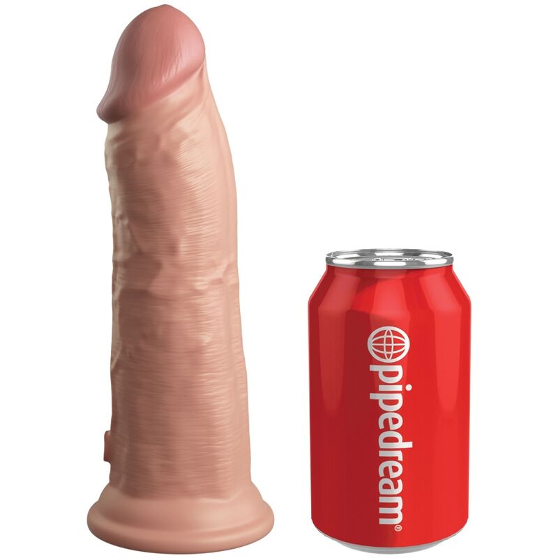 KING COCK - DILDO REALISTICO ELITE VIBRANTE E SILICONE 20,3 CM