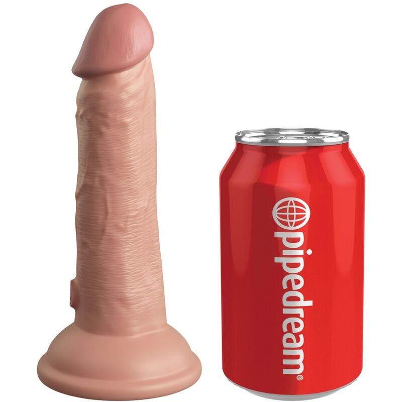 KING COCK - IMBRACATURA REGOLABILE ELITE CON DILDO 15,2 CM PER PRINCIPIANTI