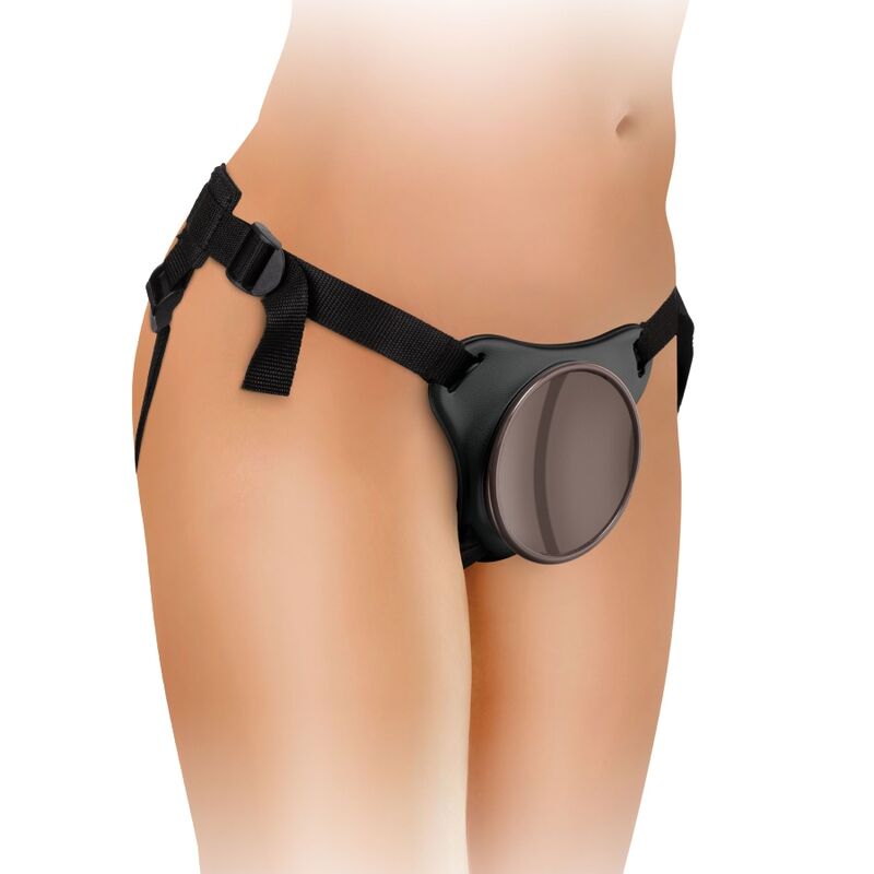 KING COCK - IMBRACATURA REGOLABILE ELITE COMFY CON DILDO 17,8 CM