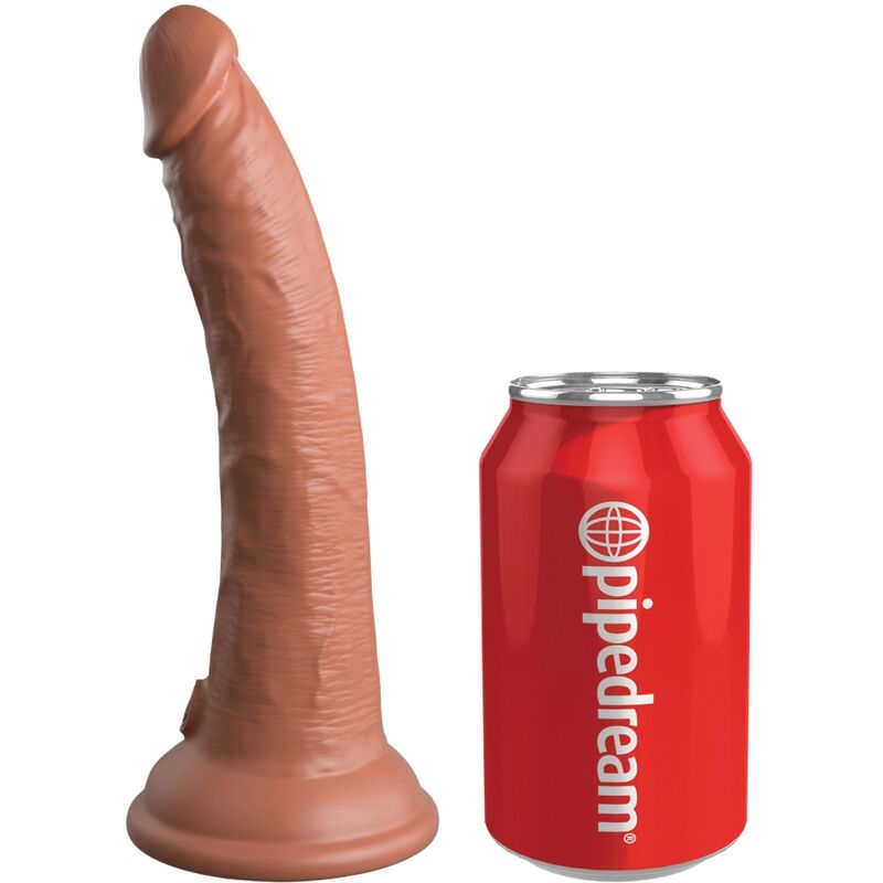 KING COCK - IMBRACATURA REGOLABILE ELITE COMFY CON DILDO 17,8 CM
