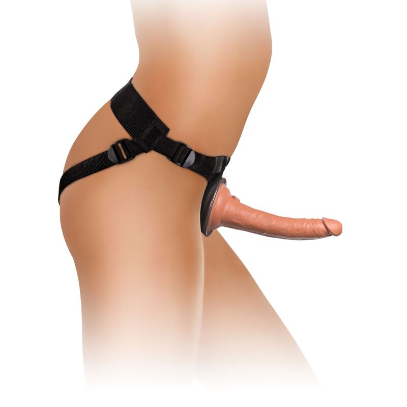 KING COCK - IMBRACATURA REGOLABILE ELITE COMFY CON DILDO 17,8 CM