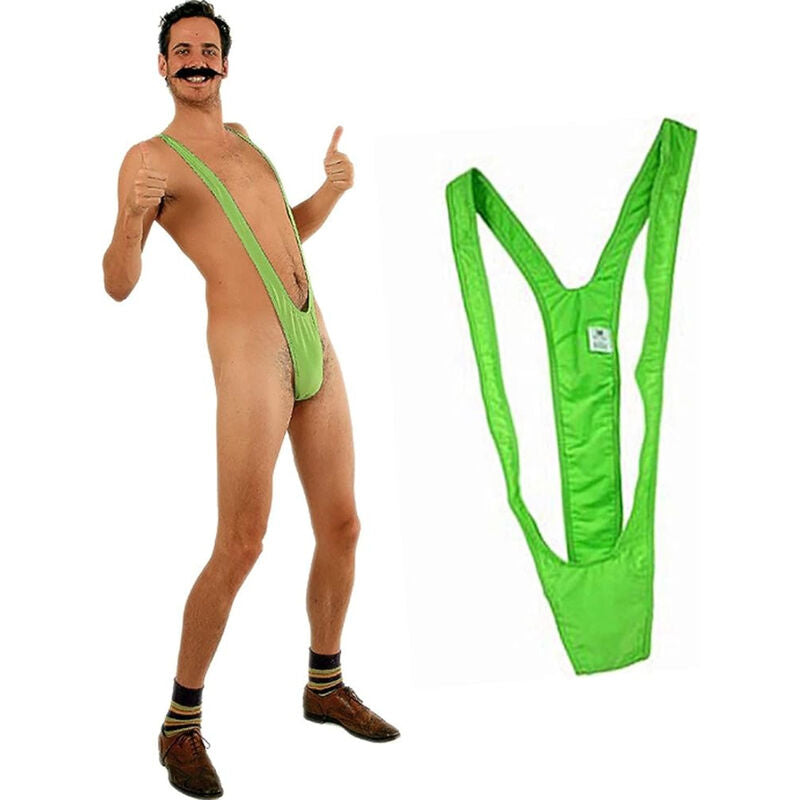 DIABLO PICANTE - TRIKINI VERDE PARA HOMBRE