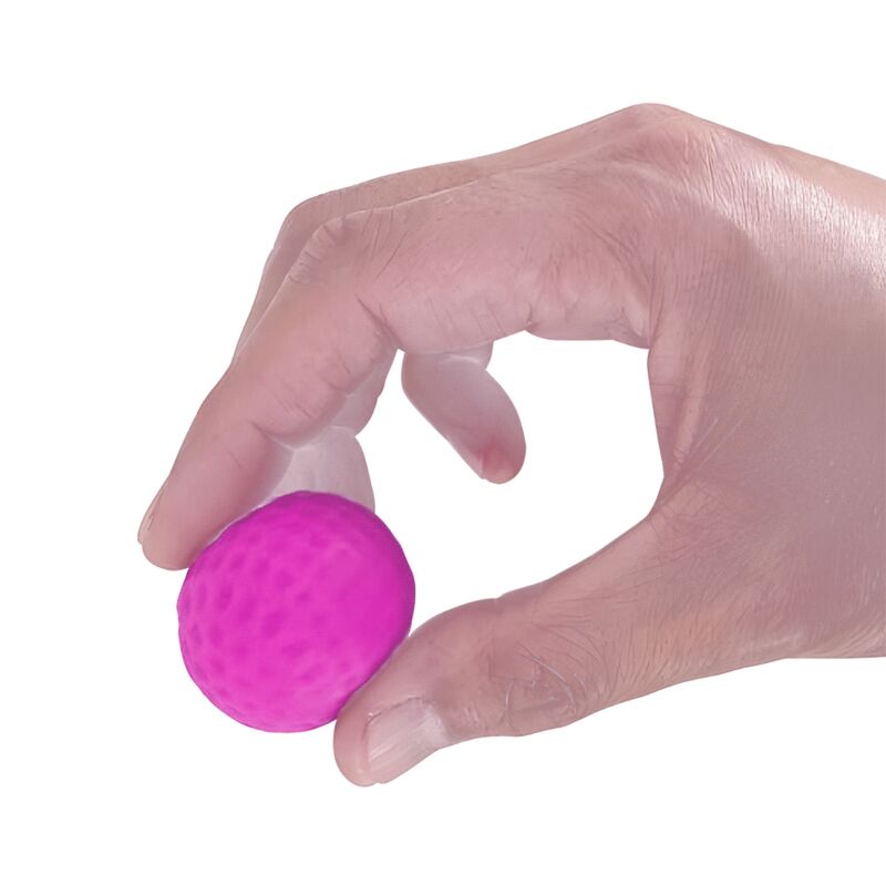 PRETTY LOVE - MASTURBADOR MASCULINO DE FANTASÍA CON ESPIRAL INTERNA Y BOLAS TRANSPARENTES