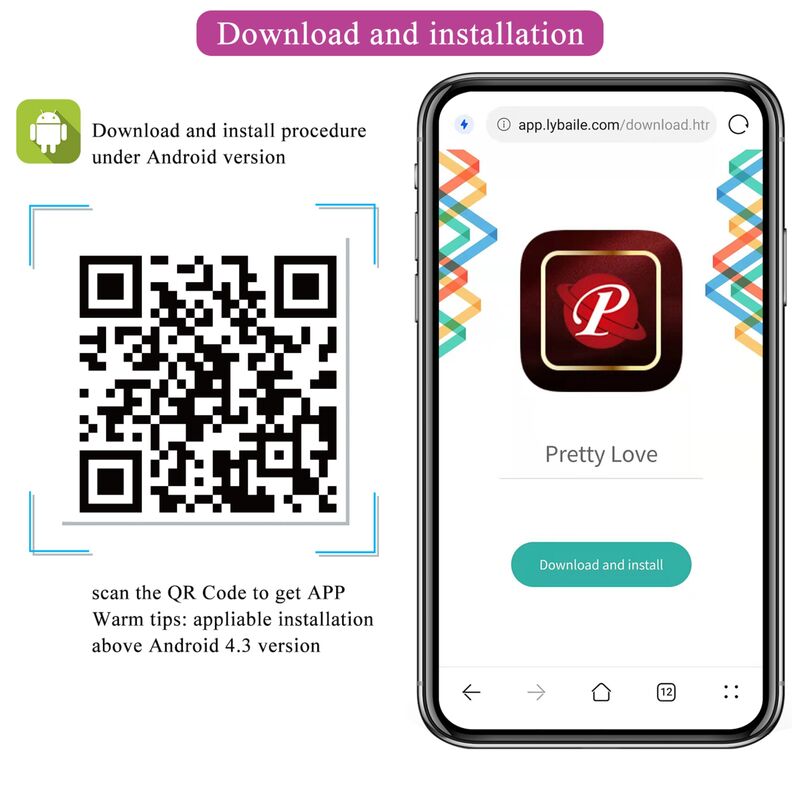 PRETTY LOVE - UOVO VIBRANTE ROSA FISHER CONTROLLATO DA APP