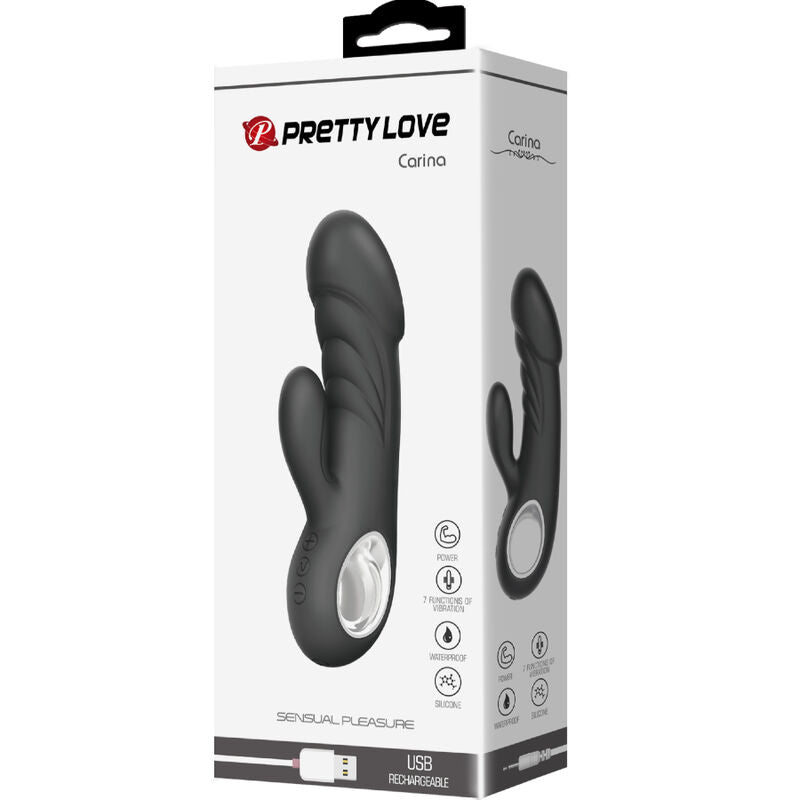 PRETTY LOVE - VIBRADOR ANSEL ESTIMULADOR DE PUNTOS GIMNASIOSOS CLÍTORIS